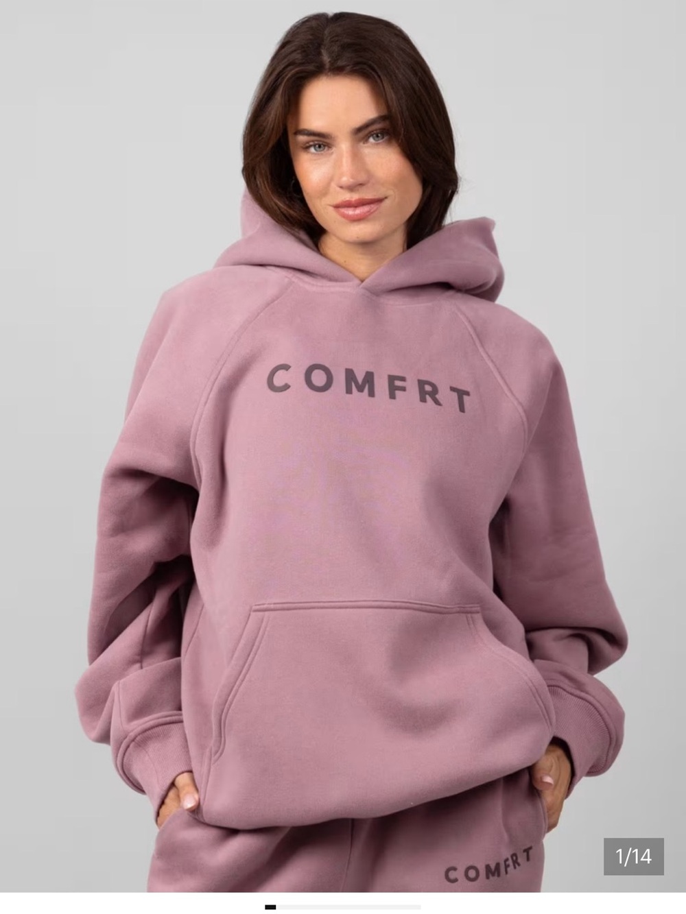 NWT Comfrt tranquil hoodie unisex